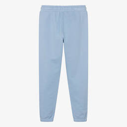 BOSS-Teen Boys Light Blue Cotton Joggers | Childrensalon Outlet