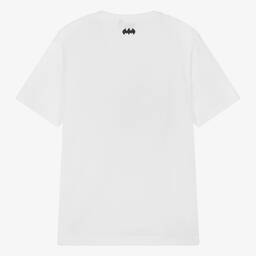 بوس-تيشيرت تينز ولادي قطن لون أبيض | Childrensalon Outlet