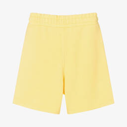 BOSS-Желтые хлопковые шорты | Childrensalon Outlet