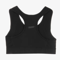 BOSS-Teen Girls Black Logo Sports Top | Childrensalon Outlet