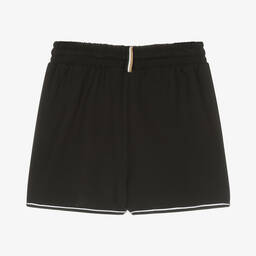 BOSS-Teen Girls Black Milano Jersey Shorts | Childrensalon Outlet