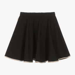 BOSS-Черная трикотажная юбка | Childrensalon Outlet