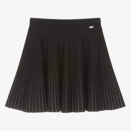 BOSS-Teen Girls Black Skater Skirt | Childrensalon Outlet
