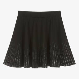 BOSS-Teen Girls Black Skater Skirt | Childrensalon Outlet