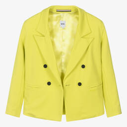 بوس-جاكيت بلايزر ميلانو جيرسي لون أخضر للمراهقات | Childrensalon Outlet