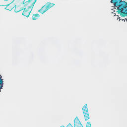 BOSS-Teen Girls White Cotton Batman Hoodie | Childrensalon Outlet