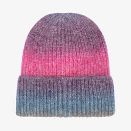Bowtique London-Розовая вязаная шапка-бини с эффектом омбре | Childrensalon Outlet