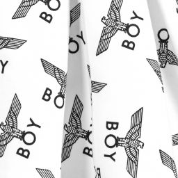 BOY London-Cotton Jersey Repeat Skirt | Childrensalon Outlet