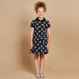 BOY London-فستان سويتشيرت قطن جيرسي للبنات | Childrensalon Outlet