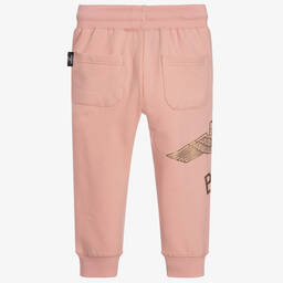 BOY London-Pink Cotton Joggers | Childrensalon Outlet
