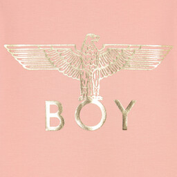 BOY London-Розово-золотистая толстовка с орлом | Childrensalon Outlet