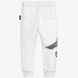 BOY London-White Joggers | Childrensalon Outlet