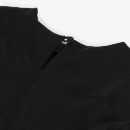 Burberry-Black Cotton Knit Dress for Girls | Childrensalon Outlet