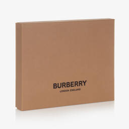 Burberry-Boys Beige Cozy Cotton Set | Childrensalon Outlet