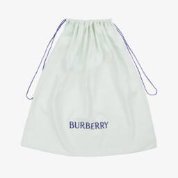 Burberry-Boys Blue Patterned School Backpack | Childrensalon Outlet