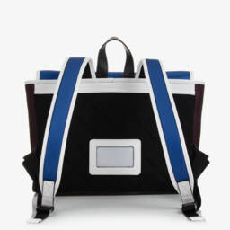 Burberry-Boys Blue & Purple Heritage Backpack | Childrensalon Outlet