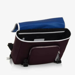 Burberry-Boys Blue & Purple Heritage Backpack | Childrensalon Outlet