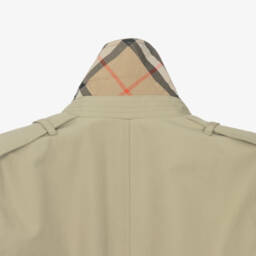 Burberry-Boys Classic Beige Cotton Overcoat | Childrensalon Outlet