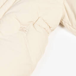 Burberry-Boys Ivory Down Snowsuit | Childrensalon Outlet