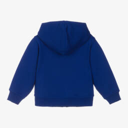 Burberry-Синяя хлопковая худи для мальчиков | Childrensalon Outlet