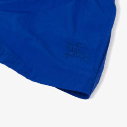 Burberry-Boys Knight Blue Swim Shorts   | Childrensalon Outlet