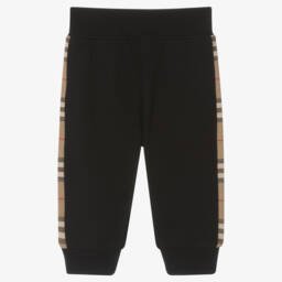Burberry-Boys Midnight Knit Joggers | Childrensalon Outlet