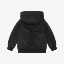 Burberry-Chic Boys Midnight Hooded Coat | Childrensalon Outlet