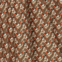 Burberry-Girls Beige Cotton-Silk Pleated Dress | Childrensalon Outlet