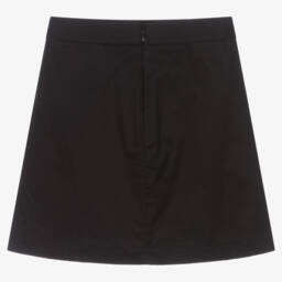 Burberry-تنورة كلاسيكية سوداء من القطن للبنات | Childrensalon Outlet