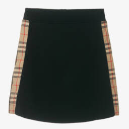 Burberry-تنورة قطنية كلاسيكية بنقشة المربعات للبنات | Childrensalon Outlet