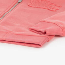 Burberry-Розовая хлопковая худи для малышек | Childrensalon Outlet