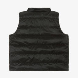 Burberry-Girls Elegant Beige Reversible Vest | Childrensalon Outlet