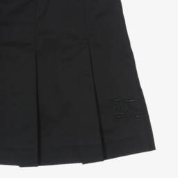 Burberry-تنورة قطنية سوداء أنيقة للبنات | Childrensalon Outlet