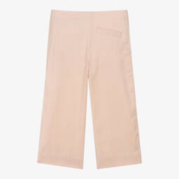 Burberry-Брюки из розового твила для девочек | Childrensalon Outlet