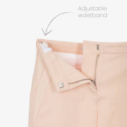 Burberry-Брюки из розового твила для девочек | Childrensalon Outlet