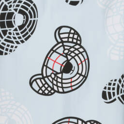 Burberry-Girls Sky Bear Motif Dress | Childrensalon Outlet