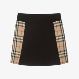 Burberry-Girls Vintage Check Cotton Skirt | Childrensalon Outlet