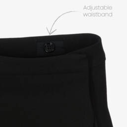 Burberry-Girls Vintage-Inspired Black Check Kilt | Childrensalon Outlet