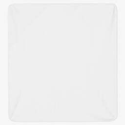 Burberry-طقم حمام قطني أبيض للبنات | Childrensalon Outlet