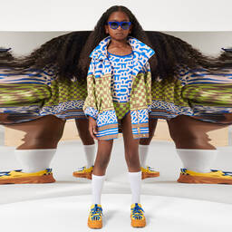 Burberry-Montage Print Nylon Jacket | Childrensalon Outlet