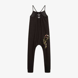 Burberry-Teen Black Unicorn Jumpsuit | Childrensalon Outlet