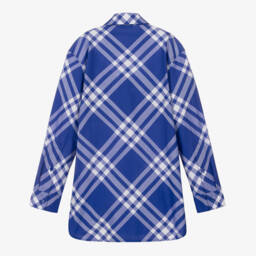 Burberry-قميص قطني بنقشة المربعات للشباب | Childrensalon Outlet