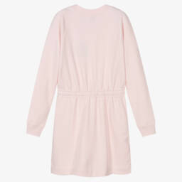 Burberry-Teen Girls Pale Pink Jersey Dress | Childrensalon Outlet