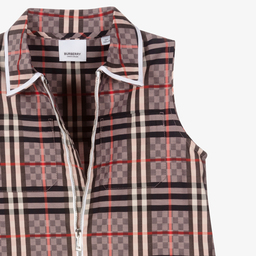 Burberry-Розовое платье в клетку для девочек-подростков | Childrensalon Outlet