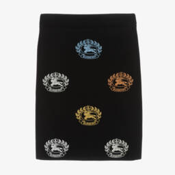 Burberry-تنورة صوفية بتصميم الفارس للبنات المراهقات | Childrensalon Outlet