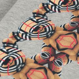 Burberry-Серые джоггеры с медвежатами для подростков | Childrensalon Outlet
