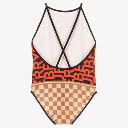 Burberry-Купальник с принтом Montage для подростков | Childrensalon Outlet