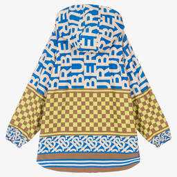 Burberry-Teen Montage Print Hooded Coat | Childrensalon Outlet