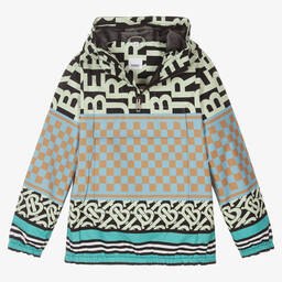 بربري-جاكيت هودي تينز ولادي لون أزرق | Childrensalon Outlet