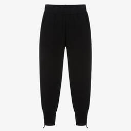 Byblos-Girls Black Cotton Joggers | Childrensalon Outlet